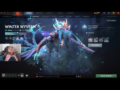 Winterproof Winter Wyvern Top Meta Support Used as Healer and Lane Poke Dota 2 Rank 1 Archon Support
