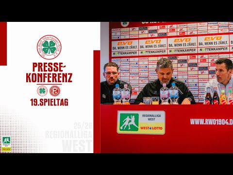 Pressekonferenz RWO - Fortuna Düsseldorf U23