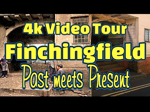 4K HISTORY TOUR AND WALKABOUT OF MEDIEVAL FINCHINGFIELD - Past Meets Present