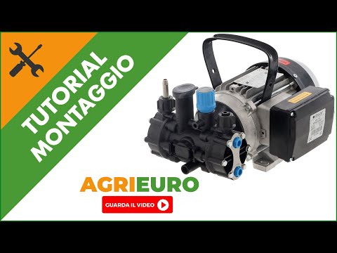 Presentazione motopompa elettrica Comet MC 18