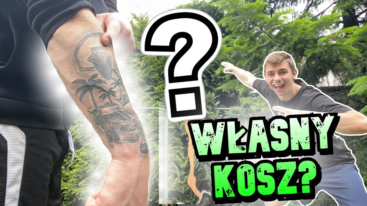 Zrobiliśmy WŁASNY KOSZ do KOSZYKÓWKI!