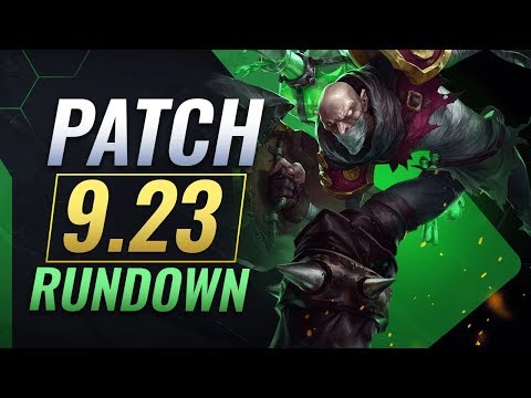 NEW 9.23 Patch Notes Rundown - Teamfight Tactics