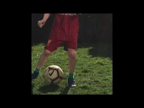 Kinderfußball Training - pendeln innen-innen