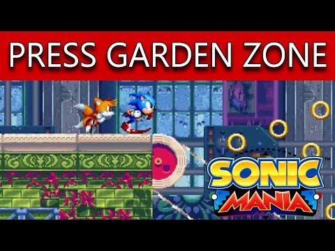 Let's Play Sonic Mania - Press Garden Zone Complete