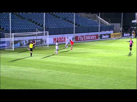 Gol de El Yaagoubi (2-1) en el Real Madrid Castilla - CE Sabadell Jornada 5