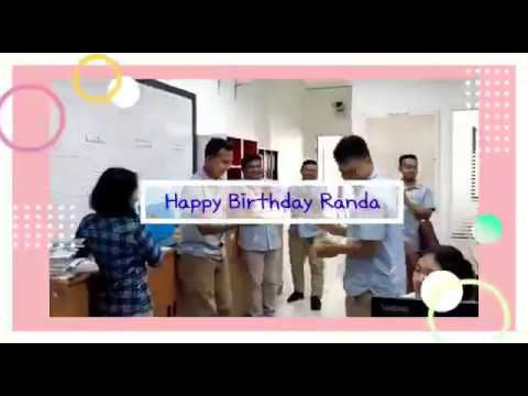Surprise Birthday Randa Pratama 19 Februari 2020