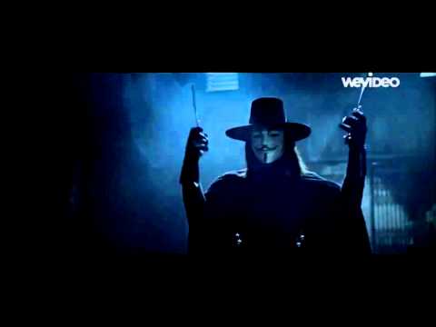 V for Vendetta Final Fight Scene  In my reamains(Linkin Park) - Created with WeVideo