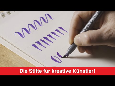 Artikelvideo 1 für ONLINE® Calli.Brush Brush-Pens farbsortiert, 24 St., Artikelnummer 284014