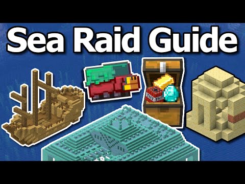 The Ultimate Minecraft Ocean Structures Guide | Treasure, Shipwreck, monument, ruins etc