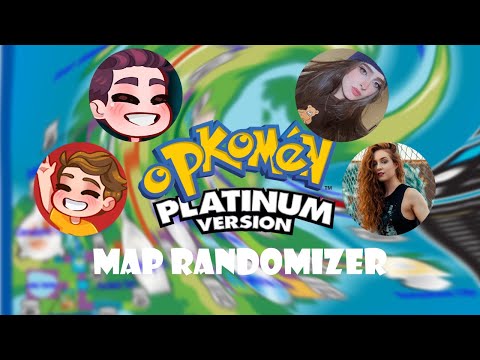 4 Streamers, 1 Pokemon Platinum Map Randomizer