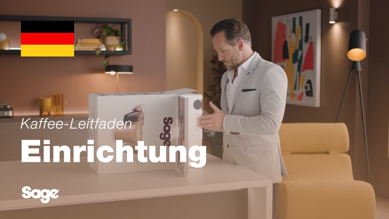 Tutorial für Breville-Kaffee - Unboxing und Teile