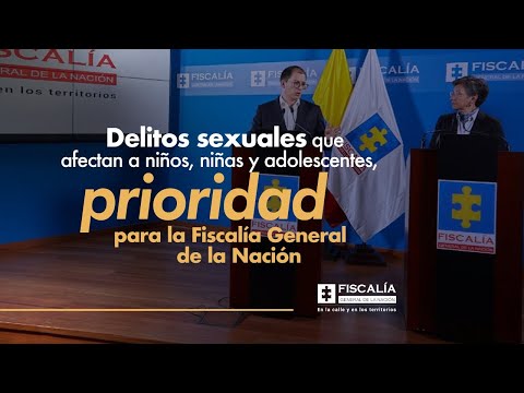 Fiscal Francisco Barbosa: Delitos sexuales que afectan niños y adolescentes prioridad para Fiscalía