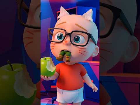 リンゴの中に虫が入り込む仕組み🍏