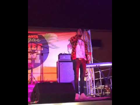 Akino Dirtfree Performing Live at Reggae Summer Jam