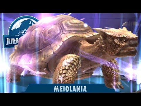 NEW MEIOLANIA TURTLE CENOZOIC UNLOCKED (JURASSIC WORLD ALIVE)