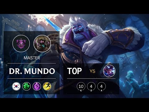 Dr. Mundo Top vs Vayne - KR Master Patch 9.23