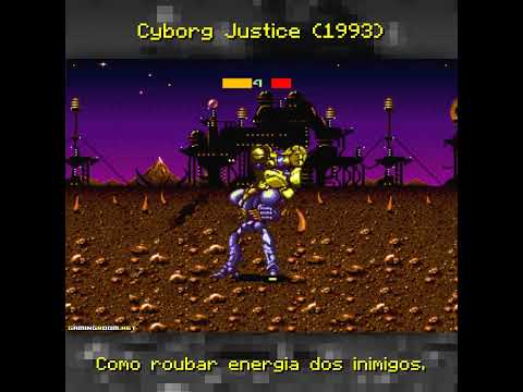 Cyborg Justice (Genesis) - How to steal energy from the enemies #shorts