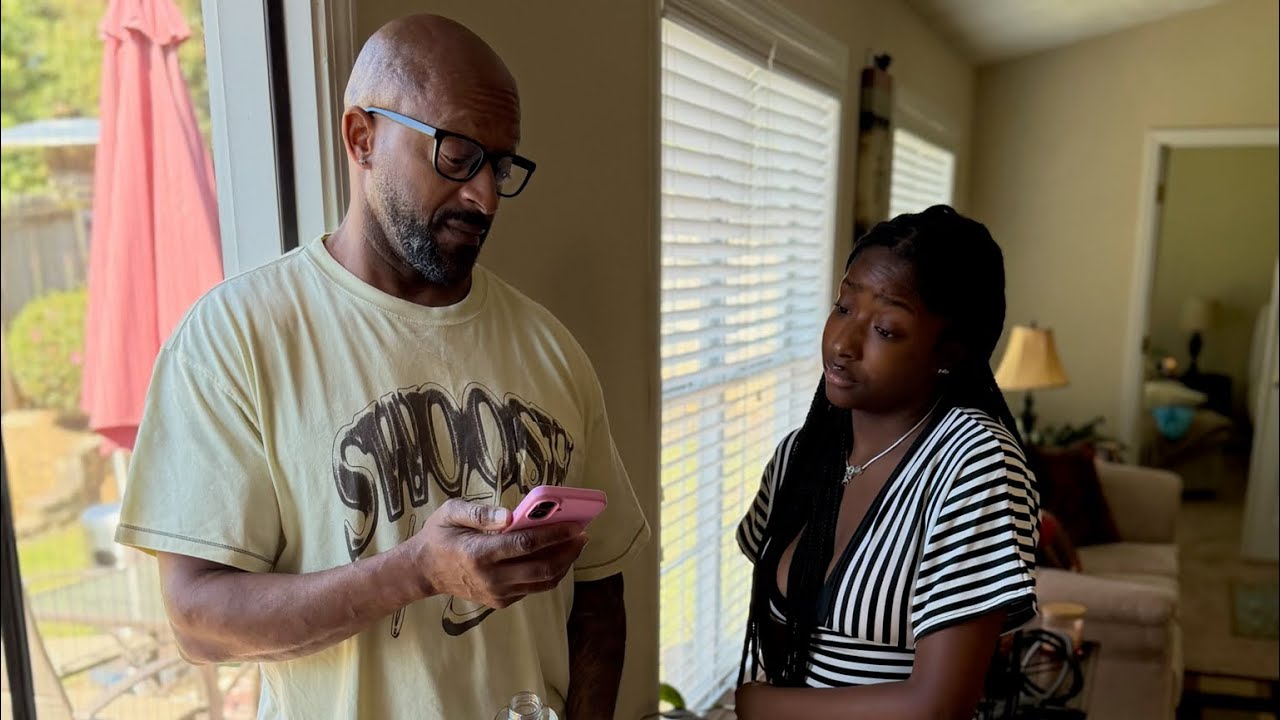 Larry asks Sharra if she's going to turn her Mom in to the police if she shows up