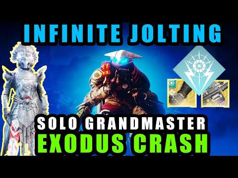 Infinite Jolting Arc Warlock Build-Solo Flawless Grandmaster Alert: Exodus Crash [Destiny 2]