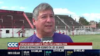 SPORTIVO GUZMÁM CAMBIÓ DE TÉCNICO TRAS LA PRIMERA FECHA