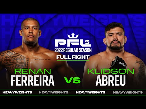 Renan Ferreira vs Klidson Abreu full fight