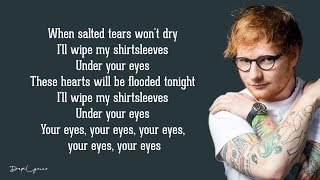 Ed Sheeran - Shirtsleeves (Lyrics) 🎵