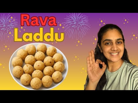 🌟Rava Laddu Recipe | Vinayaka Chavithi / Diwali Special Sweet | Easy & Tasty Sooji Laddu in 10 Mins