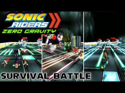 Survival Battle ★ Sonic Riders: Zero Gravity | All Stages