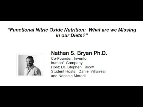 Functional Nitric Oxide Nutrition: What are we Missing in our Diets?