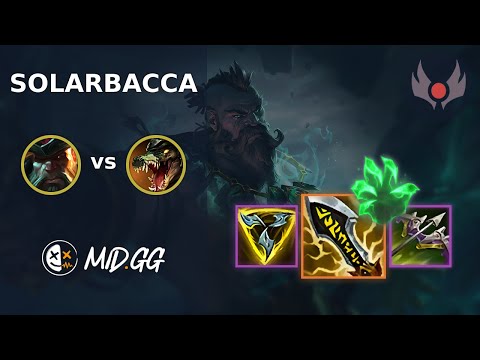 MID.GG: [ solarbacca ] Gangplank TOP vs Renekton | EUW GRANDMASTER | LOL Season 2025