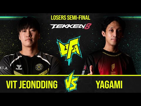 UFA 2025 - Tekken 8 - Losers Semi-Final - JeonDDing (Eddy) VS QAD | Yagami (Reina/Dragunov)