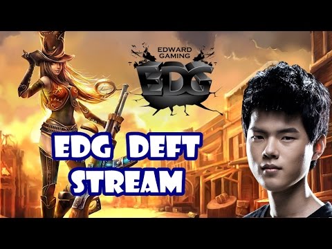 [ Aug  21, 2016 ] EDG Deft | Caitlyn vs Ezreal | Kr challenger | s6 live stream
