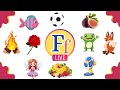 A To F Words For Kids Learn Alphabet Vocabulary A F Live Phonics ABC Song