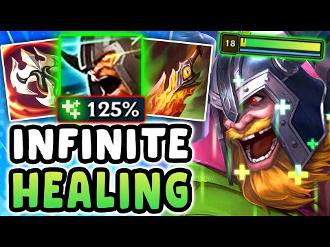 I BUILT FULL LIFESTEAL ON OLAF JUNGLE (1 auto = full heal)