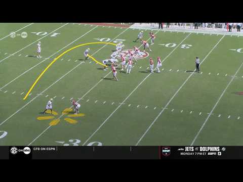 Notre Dame Fake Punt Left Defenders COMPLETELY Lost