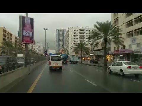 Rainy day in Sharjah 9th March 2016