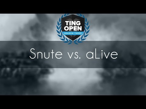 Snute vs. aLive - ZvT - TING Season 3 Finals
