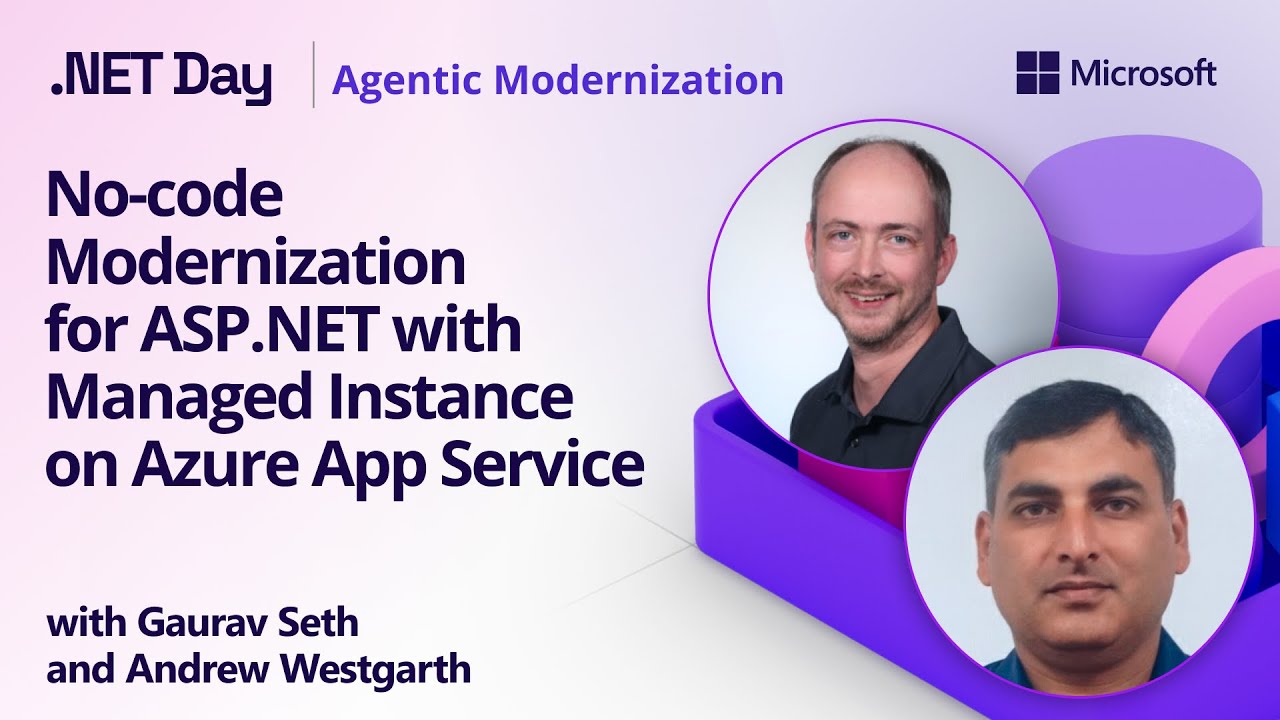Agent 57 No-code Modernization for ASP.NET with Managed Instance on Azure App ...