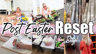 Post Easter Reset: Costco Haul, Undecorate with Me + Home Refresh