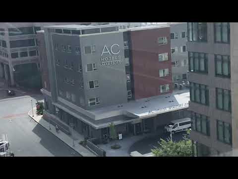 Lovely KONE EcoDisc Elevator - Station Landing Garage - Medford, MA