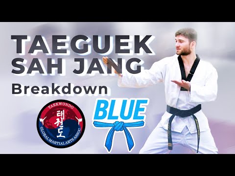 Taekwondo - Blue Belt - Taeguek Sah Jang Breakdown thumbnail