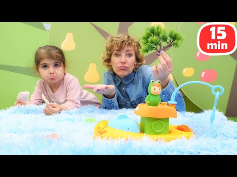 Spielen und Lernen mit Nicole. Nicoles tolle Spiele. 4 Spielzeugvideos für Kinder