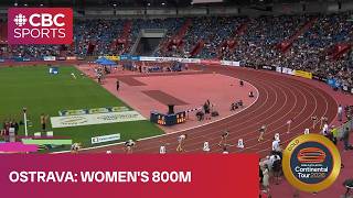 Meet record in women's 800m at Continental Tour stop in Ostrava | #CBCSports