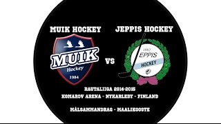 preview picture of video 'Muik Hockey - Jeppis Hockey : Målsammandrag/Maalikooste 13.12.2014'