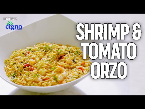 Orzo with Shrimp & Tomato | Cooking with Lang