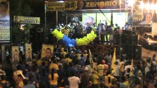 preview picture of video 'Comício da Vitória na Rua Pedro Bandeira'