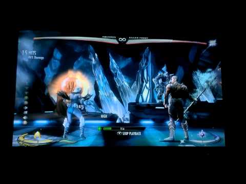 IGAU Aquaman Combos by Mr Got Merked (44%-52% damage - 1 bar)