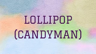 Aqua - Lollipop (Candyman) | Lyrics Video
