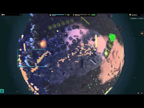 Planetary Annihilation Gamma : 10 Player Free For All. No Gum No Mercy