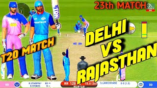 IPL 2020-DELHI CAPITALS VS RAJASTHAN ROYALS 23TH MATCH IN Real Cricket™20 | DC VS RR